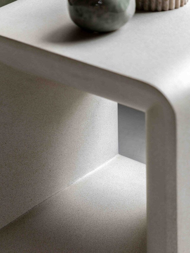 Gallery Home Grey Calliope Side Table