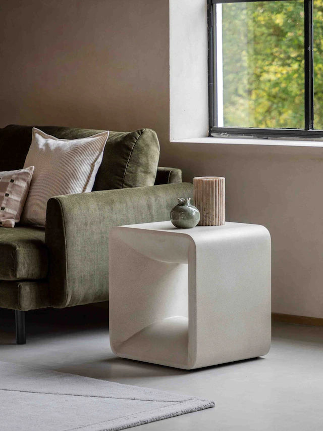 Gallery Home Grey Calliope Side Table