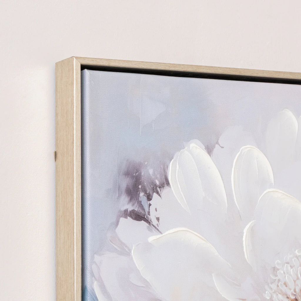 Peony Flower Gold Framed Wall Art